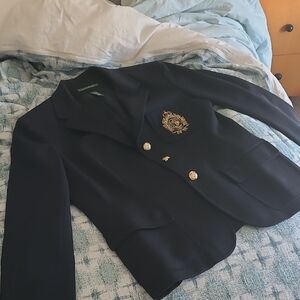 LAUREN BY RALPH LAUREN CLASSIC YEAR ROUND WOOL BLAZER SIZE 8 WOMEN